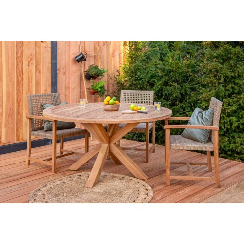 Gartentisch Rund Ø 150cm