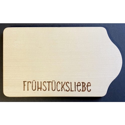 Frühstücksbrettchen Frühstücksliebe