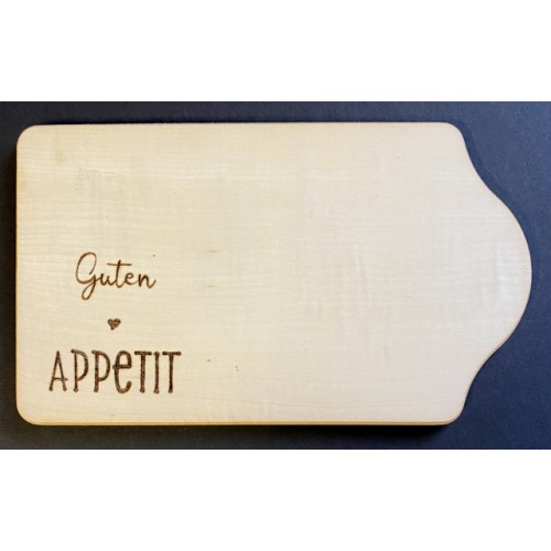 Frühstücksbrettchen Guten Appetit