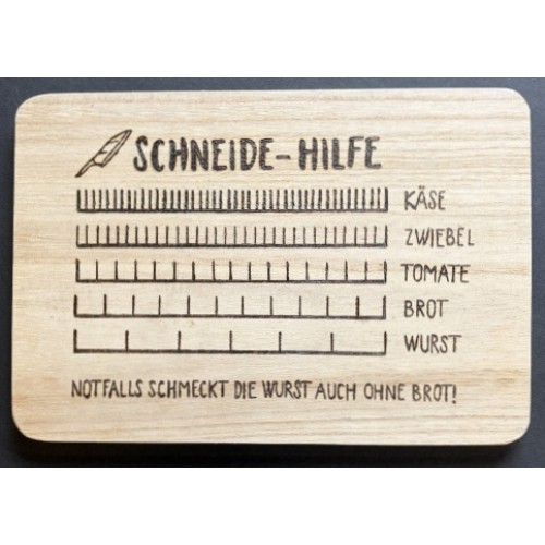Schneidebrett - Schneidehilfe
