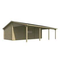Carport Berggren 745x810cm