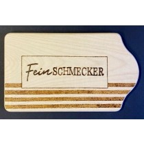 Frühstücksbrettchen Feinschmecker