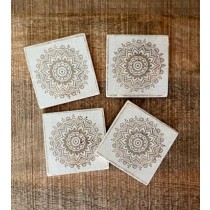 Untersetzer-Set Mandala