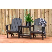 Loveseat Relax - schwarz