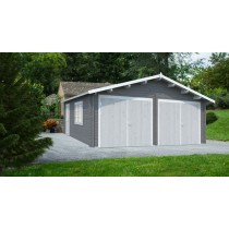 Garage Pejo mit Holztor 575x510cm